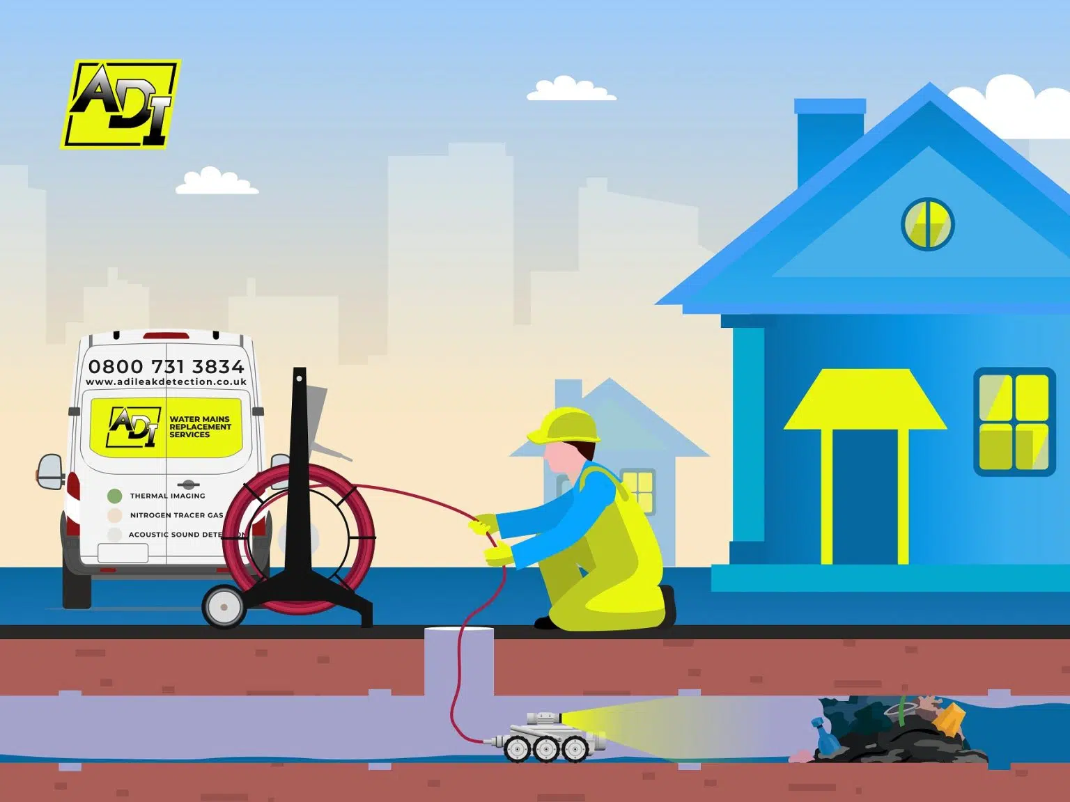 Drainage CCTV Surveys & Investigations Staines